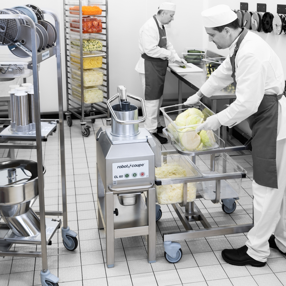 Овощерезка Robot Coupe CL60 Рабочая Станция - 9